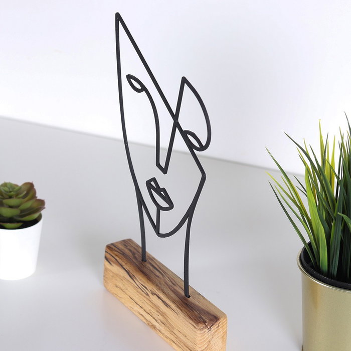 Aberto Design Objeto Decorativo M-034 Negro